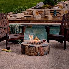 Self contained fire and water fountains. Madera 36 Wide Rustic Stone Propane Gas Fire Pit 1w089 Lamps Plus