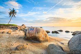 Located along the northern coast of penang island and about 11 km (6.8 mi) northwest of the city centre. Sunrise At Batu Ferringhi Penang Malaysia Wt Journal