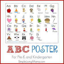 Poster Simple Living Mama Preschool Printable Chart For And