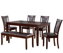 Get the perfect chairs for all your dining needs today. Real Living Harlow 6 Piece Padded Dining Set With Bench Big Lots Dining Set With Bench Interior Design Dining Room Dining Room Table Set