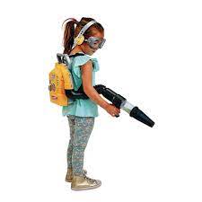 The vacuum is a nice size with a huge mesh bag. Leaf Blower
