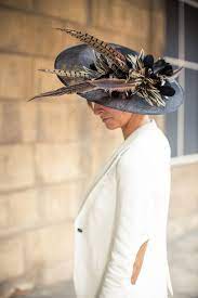 Pheasant Feather Saucer Hat Perfect For Weddings Or Race Etsy Fancy Hats Hats Father Of The Bride Outfit