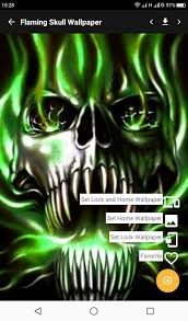 Despite all the differences between alan scott and all the other green lanterns that would follow, it's interesting to note that even in his 1940 origin story, the source of alan's power is extraterrestrial green rocks. Cool Flaming Skull Wallpapers For Android Apk Download