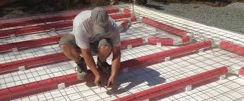 First, the floor system—consisting of machined strips of plywood with a dovetailed groove to. Radiant Floors Heated With Air Tubes Ecohome