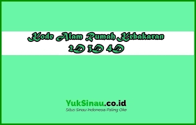 / kode alam capung 3d dalam buku mimpi capung. Kode Alam 14