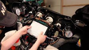 Universal wiring harness by oracle lighting®. Harley Aftermarket Radio Install Youtube