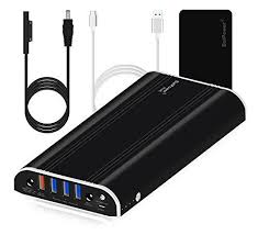 Batpower Proe 36000mah Es9 External Battery Portable Charger Power Bank For Surface Laptop Surface Book Surface Portable Charger Powerbank Desktop Accessories
