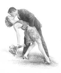 Are you looking for the best images of romantic kiss sketch? Romantic Kiss Newlyweds Pencil Portrait Drawing By Mike Theuer