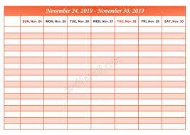 Printable Weekly Calendar With 15 Minute Time Slots Di 2020
