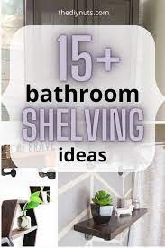 Dimensions are about 36 tall, 24 wide, and 7 deep. 20 Bathroom Shelf Ideas To Finally Figure Out What To Put Over Your Toilet The Diy Nuts