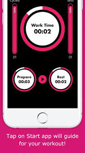 Workout timer app with voice. Workout Timer Application Will Help You Practice The Tabata Method Easily By Alternating The Intervals Of Workouts And Brakes And C Workout Apps Tabata Workout