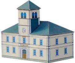Stundenlang schnitt, faltete und steckte man früher als kind die bunten papierkulissen zusammen, versank. Rothenbacher Schule Paper Models Paper Houses Paper Crafts