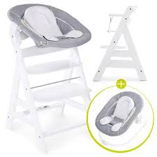 Alpha Plus White Newborn Set 3 Tlg Hochstuhl Neugeboreneneinsatz Wippe Stretch Grey Hochstuhl Wippe Hochstuhle