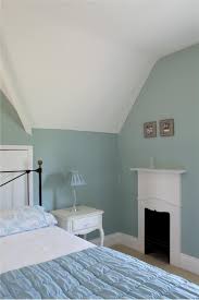 Wall Color Is Farrow And Ball Green Blue Bedroom Color Schemes Bedroom Green Bedroom Colors