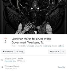 Maybe you would like to learn more about one of these? Only Christians Show Up For Planned Luciferian March In Texarkana Texarkana Fyi
