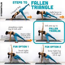 Fallen Triangle Yoga Pose Advanced Yoga Dynamic Yoga Yoga Poses Advanced