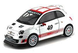 Still, the abarth is a special car with a ton of charisma. Bburago Fiat Abarth 500 49 White 28101 1 24 Scale Diecast Model Toy Car Buy Online In Bosnia And Herzegovina At Bosnia Desertcart Com Productid 21130331