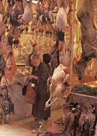Butcher Shop In Bolognia From The Cooking Of Italy 1974 Butcher Shop Meat Art Meat Love