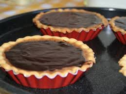 Tartelettes Fondantes Chocolat Bananes Facon Cyril Lignac Recette Ptitchef Recette Fondant Chocolat Banane Mini Tarte Tarte Choco Banane