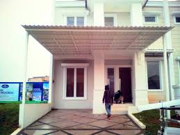 Bagaimana cara menentukan warna cat rumah minimalis? Kanopi Baja Ringan Atap Alderon Serasi Cat Warna Putih Solusiruma Com