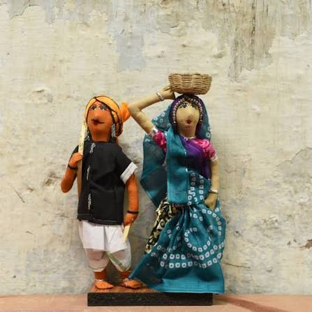 Gudiya - Jhabua Handmade Fabric Doll (Bhil) - H