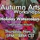 Sign-Up: Pumpkin Watercolor — Prairie Arts Council event image