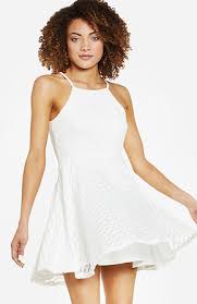 Minkpink Ladder Skater Dress