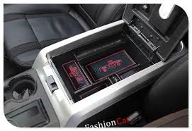 Car Organizer For Ford F150 2009 2010 2011 2012 2013 2014 Car Handrail Central Armrest Storage Box With Inner Mat Yesterd Ford F150 F150 Ford F150 Accessories