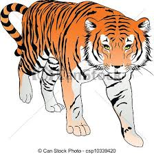 Black and white tiger vector images, illustrations, and clip art. Tiger Clipart Black And White Clip Art Bay