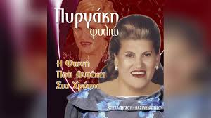 Η φιλιώ πυργάκη (ασπρόκαμπος σικυωνίων κορινθίας, 11 οκτωβρίου 1939) είναι ελληνίδα τραγουδίστρια που έγινε γνωστή τραγουδώντας σε διάφορα πανηγύρια σε όλη την ελλάδα αλλά και στο εξωτερικό. Pe8ane H Filiw Pyrgakh