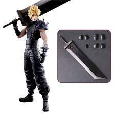 Final Fantasy Vii Remake Cloud Strife Version 2 Play Arts Kai Action Figure Play Arts Kai Action Figures Final Fantasy Vii Final Fantasy Vii Remake