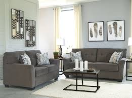 I really like the sofa. Ashley Furniture Alesen Granite Sofa And Loveseat Living Room Set For Sale Online Ebay