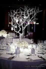 Shimmering Silver Table Centrepiece Winter Wedding Table Winter Wedding Centerpieces Winter Wedding Table Decorations