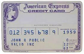 Tue, jul 27, 2021, 4:00pm edt Sample Of First American Express Credit Card 1958 American Express Card American Express American Express Credit Card