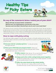 We normally associate this type of eating habit with children, but adults can be just as fussy about what foods they are willing to eat. Picky Eaters Wic Works Resource System