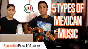 Regional common folk music styles include banda, ranchera and norteno music, which are based on singers one of the central features of mexican music is that most of it can be danced to. 5 Types Of Mexican Music Youtube