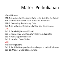 Analisis data adalah proses mengolah dengan cara mengorganisasikan data dan mengurutkan data ke dalam pola, kategori dan satuan uraian dasar.1 tujuan dari analisis data adalah menguji hipotesis penelitian. Analisis Dan Eksplorasi Data Serta Statistika Deskriptif Ppt Download