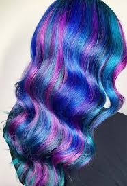 Hot hair colors hair color purple green hair blue hair funky hairstyles pretty hairstyles coiffure hair coloured hair hair shows. 65 Iridescent Blue Hair Color Shades Blue Hair Dye Tips Glowsly