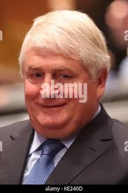 Digicel Founder Denis O'Brien pictured before Former US president Bill  Clinton receives an honorary doctorate from Dublin City University in  Dublin Stock Photo