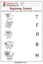 Beginning sounds letter worksheets for early learners. Write The First Letter Of Each Picture Beginning Sounds