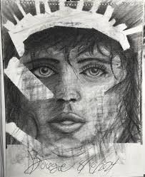 Meet our #BonduelBears November #ArtistoftheMonth, Hunter Bougie! A  creative and dedicated 12th grader at Bonduel, Hunter has been exploring  his artistic talents for the past 7 years. His favorite medium is oil