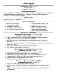 Best Direct Support Professional Resume Example Livecareer Professional Resume Examples Resume Skills Resume Examples