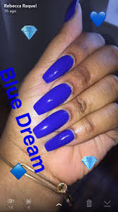 Blue and silver nails navy blue nails blue coffin nails blue glitter nails blue gel nails glitter dust silver glitter nail art blue royal blue nails. Royal Blue Coffin Nails Blue Coffin Nails Blue Nails Nails