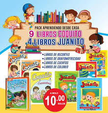 Coquito clásico incorpora temas gráficos a color, ilustrados con visuales. Libros Coquito Home Facebook