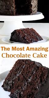 The Most Amazing Chocolate Cake Themost Amazing Chocolate Cake Themostamazingch In 2020 Chocolate Cake Recipe Easy Chocolate Cake Recipe Moist Tasty Chocolate Cake