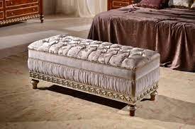 Panca per sala d'aspetto composta da due sedute. Panca Imbottita Per Camera Da Letto Idfdesign