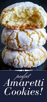 Amaretti Cookies Video In 2020 Amaretti Cookies Almond Meal Cookies Italian Recipes Dessert