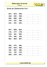 Gemischte aufgaben mathe 3 klasse übungen. Matheaufgaben Gemischt Bis 1000 Klasse 3 Mathiki De