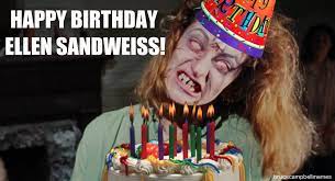 Bruce Campbell Memes On Twitter Born On December 30th Happy Birthday Ellen Sandweiss Ellensandweiss Ladiesevildead Evildead