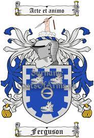 Ferguson Scotland Coat Of Arms Family Crest Instant Image Download